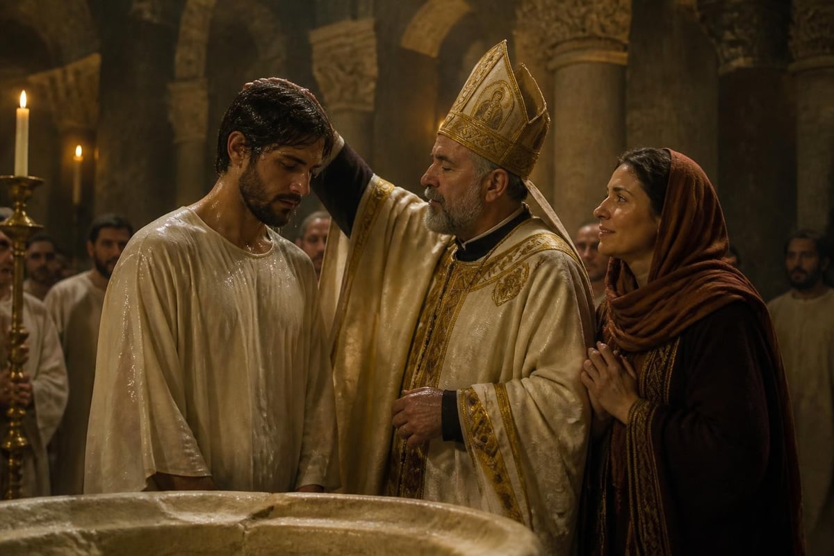 Augustine's baptism