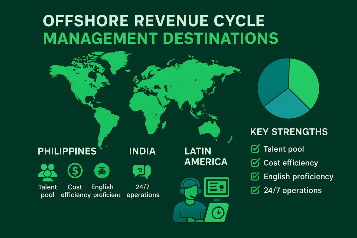 Top Offshore Destinations for Healthcare RCM