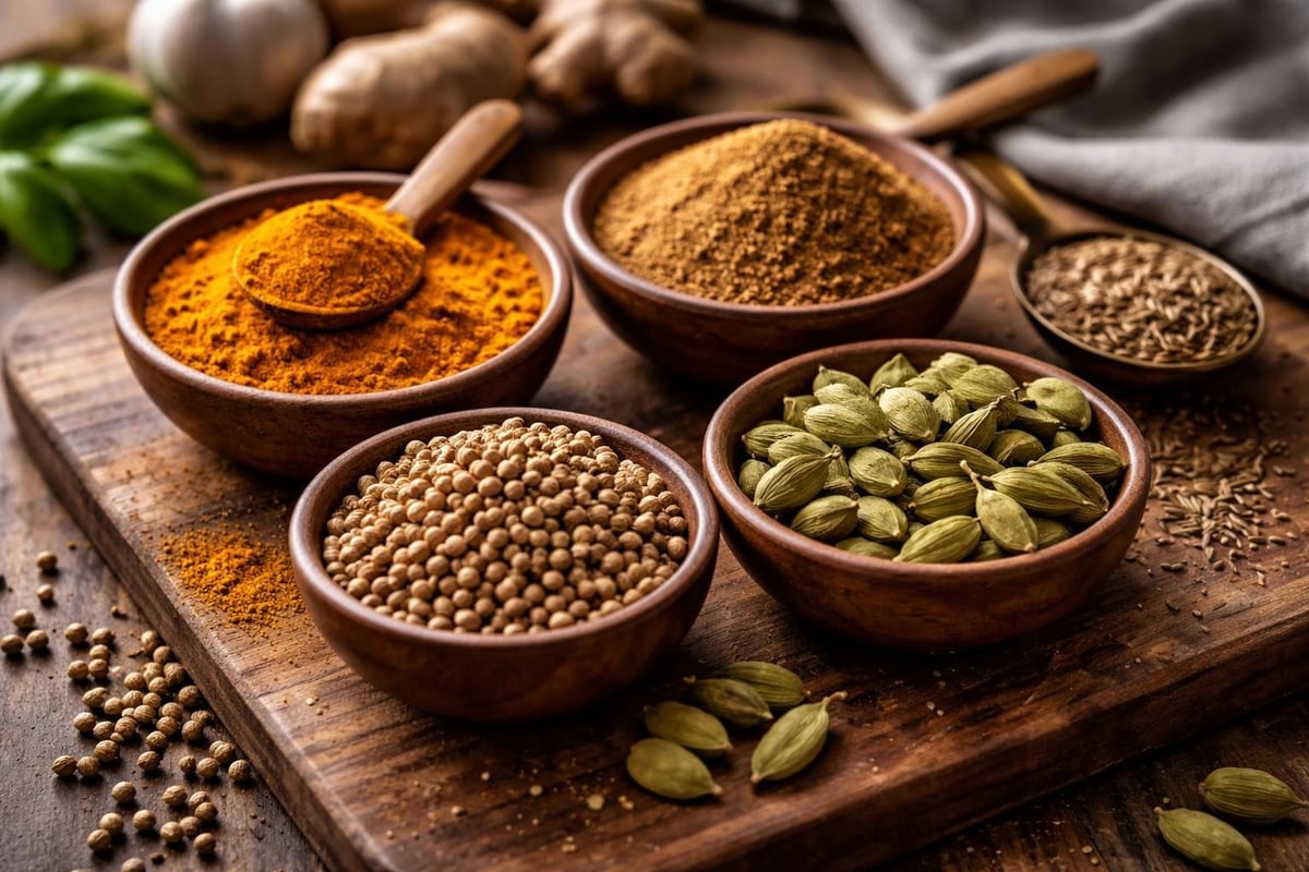 Core curry spices