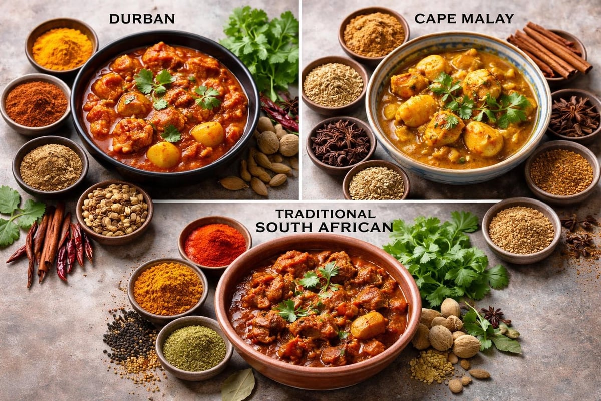 Regional curry variations