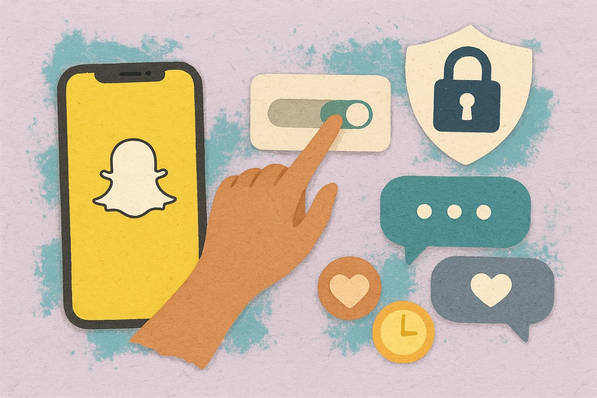 Privacy, Security, and Digital Wellbeing on Snapchat
