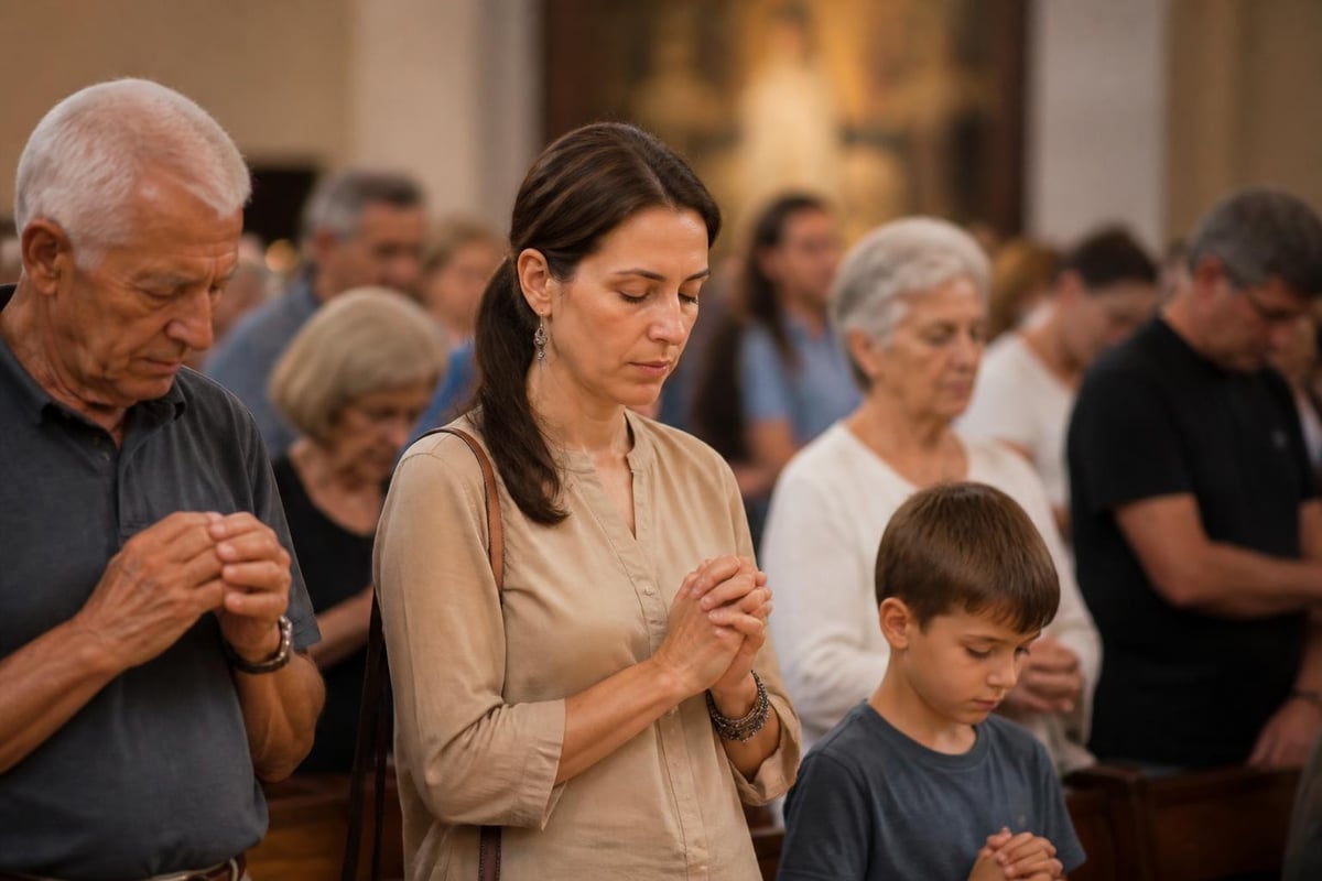 Baptismal calling to prayer