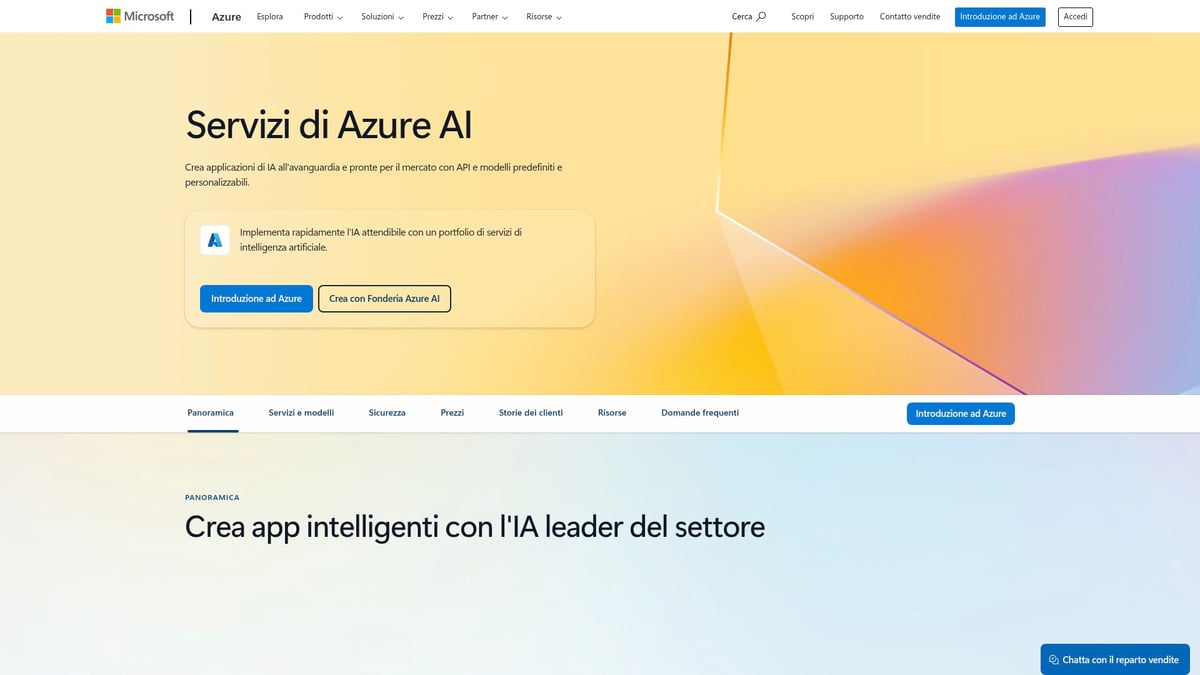 7 Soluzioni Di Intelligenza Artificiale Più Efficaci Per Aziende 2025 - Microsoft Azure AI