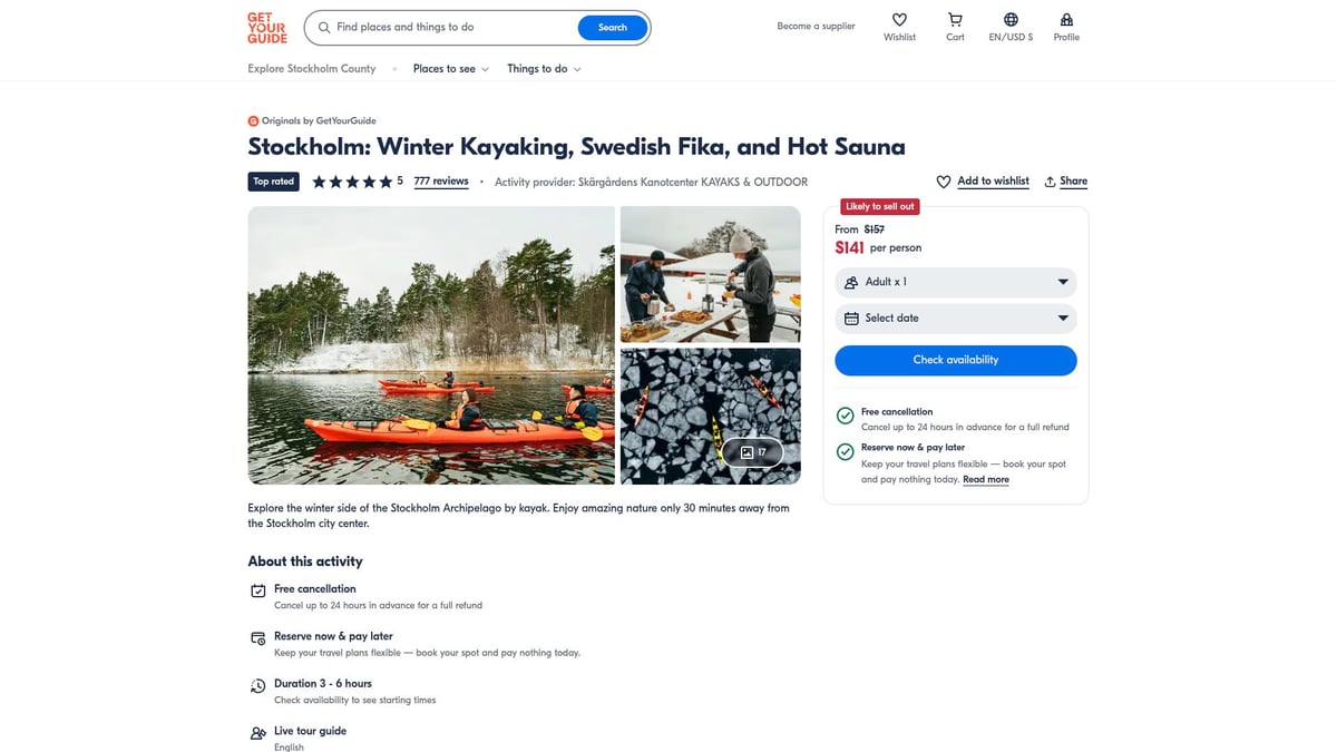 7 Unforgettable Stockholm Tours to Experience in 2026 - Stockholm: Winter Kayaking, Swedish Fika, and Hot Sauna