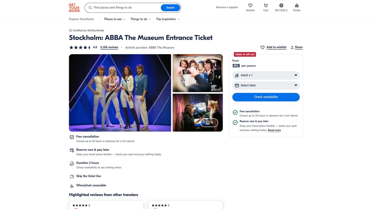 7 Unforgettable Stockholm Tours to Experience in 2026 - Stockholm: ABBA The Museum Entrance Ticket