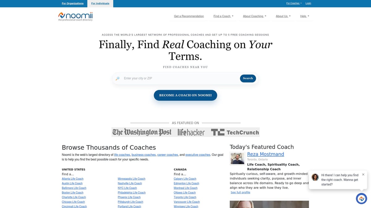 Top 8 Life Coach Directory Picks for 2025 - Noomii