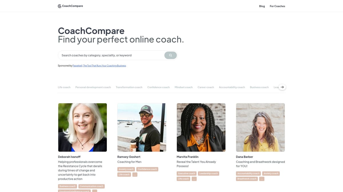 Top 8 Life Coach Directory Picks for 2025 - CoachCompare
