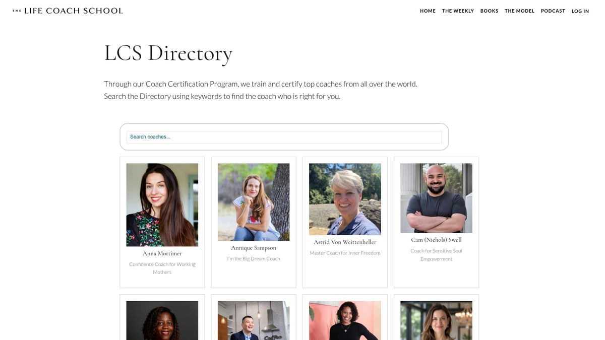Top 8 Life Coach Directory Picks for 2025 - The Life Coach School Directory