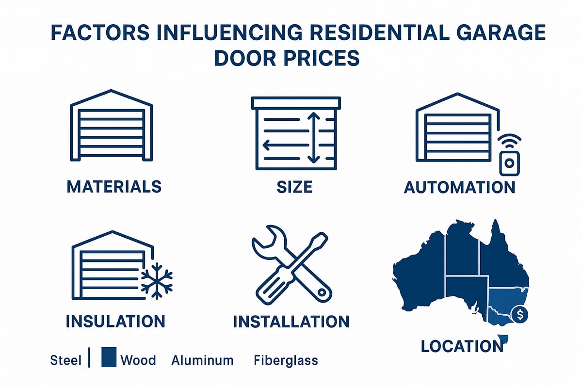 Key Factors Influencing Garage Door Prices in 2026