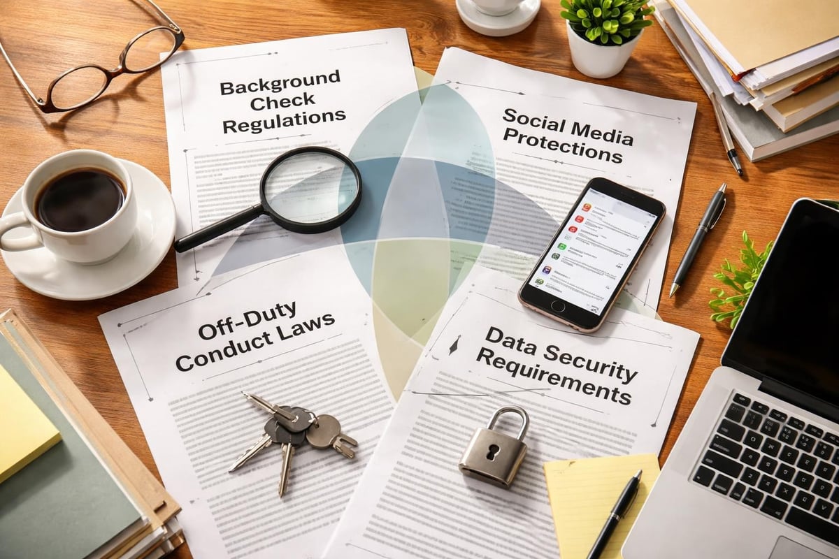 Employee personal information protection layers