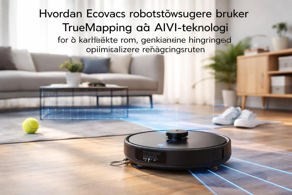 Ecovacs kartlegging og romoptimalisering