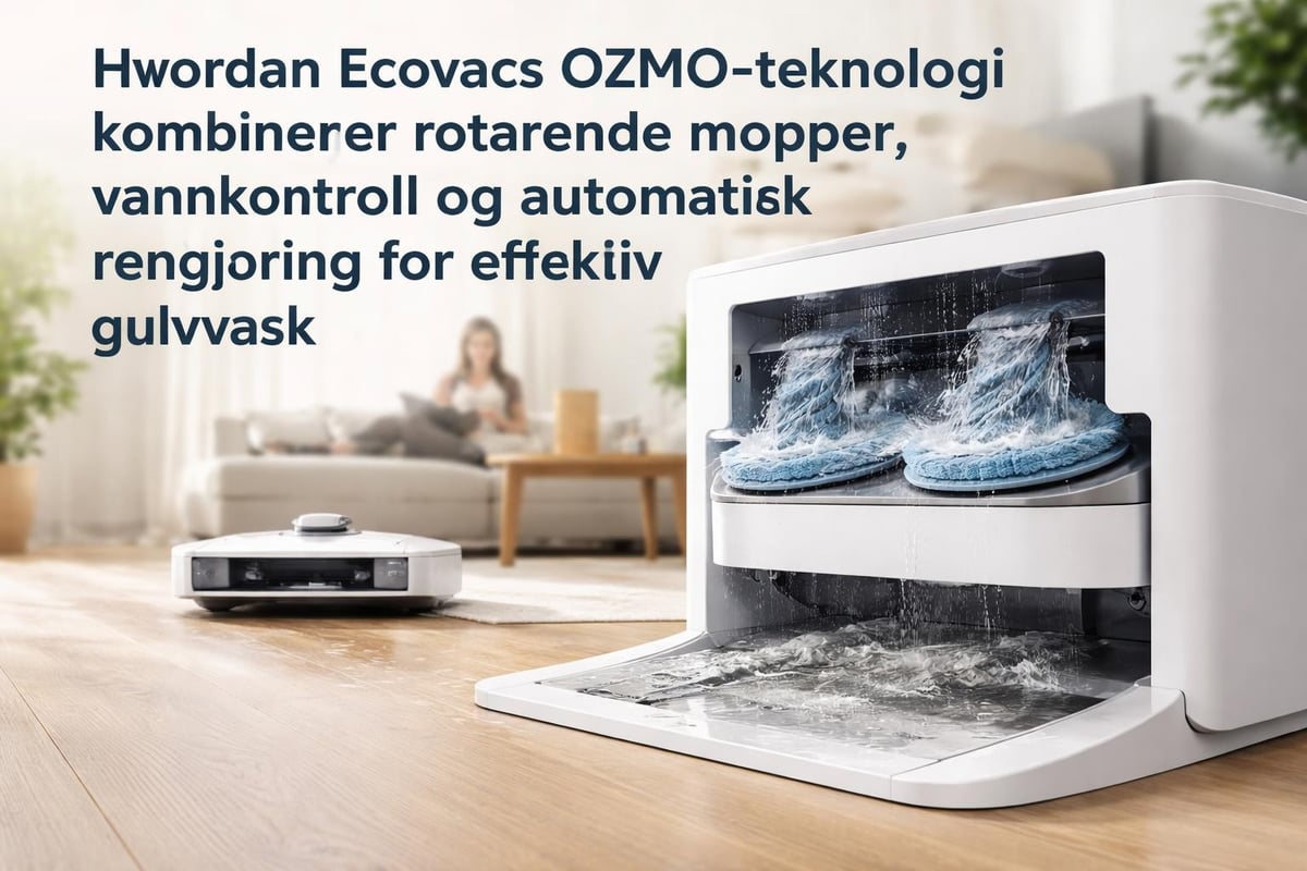Ecovacs mopping system