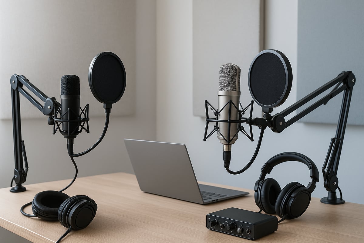 Essential Microphones for Two-Person Podcasting