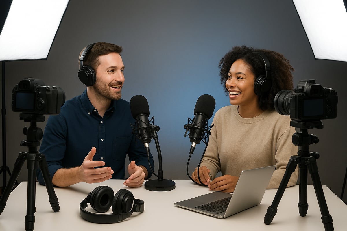 Cameras and Video Gear for Two-Person Podcasts