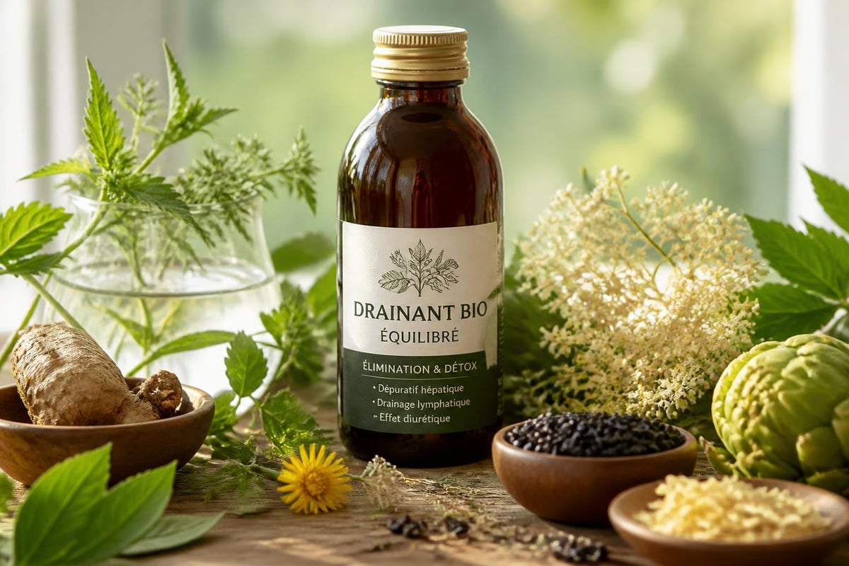 Synergie des plantes drainantes