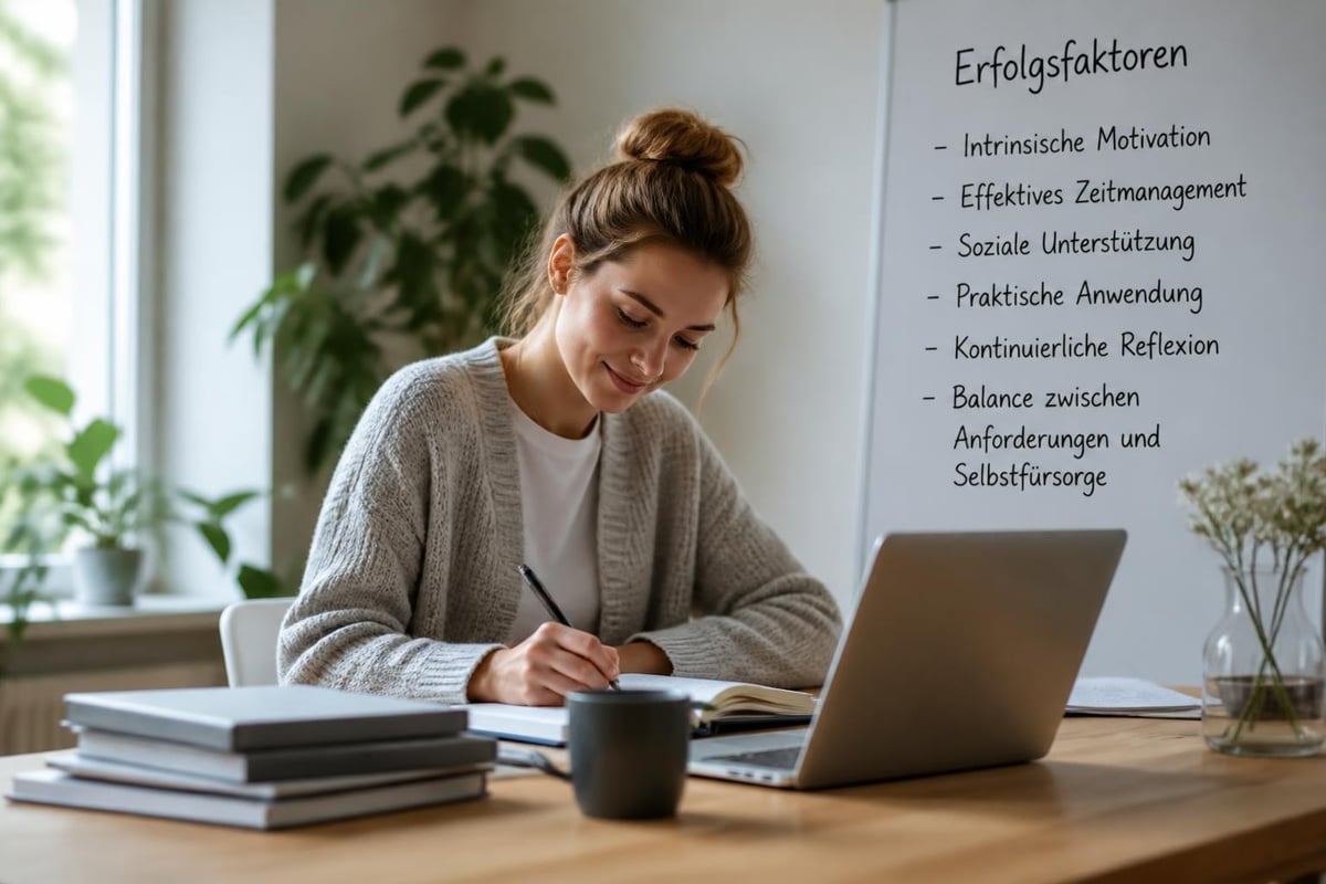 Erfolgsfaktoren nebenberufliche Weiterbildung