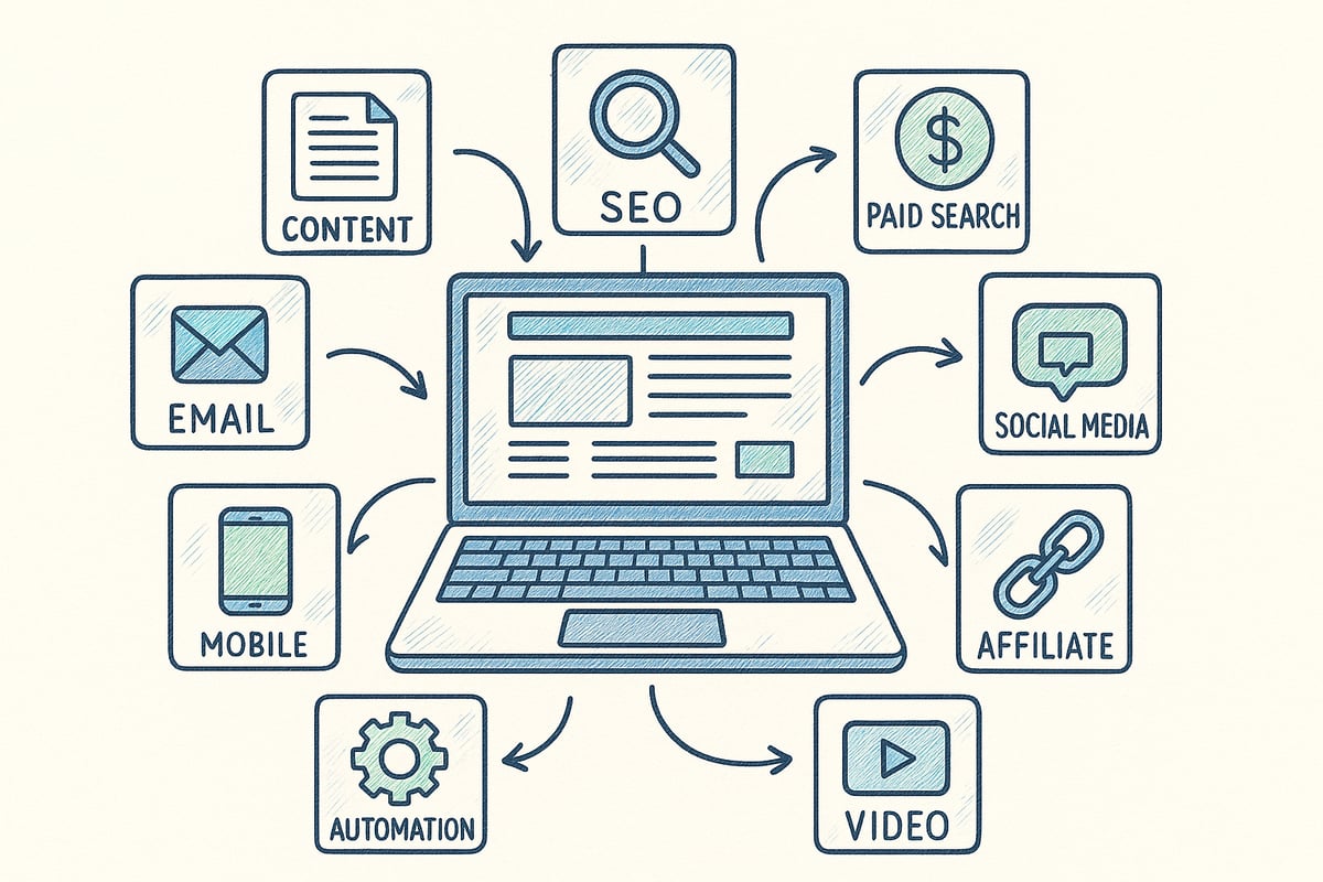 Types of Digital Marketing: Modern Channels & Tactics