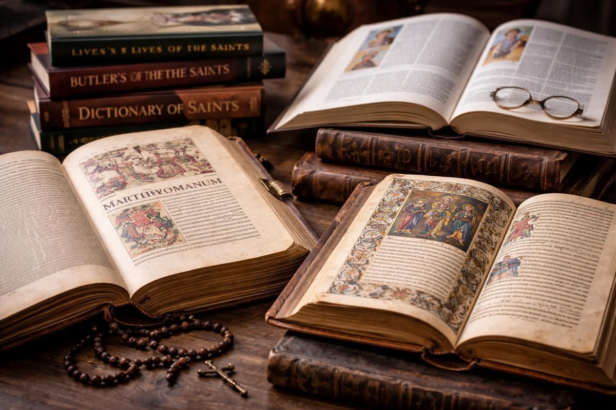 Historical evolution of Catholic saints documentation