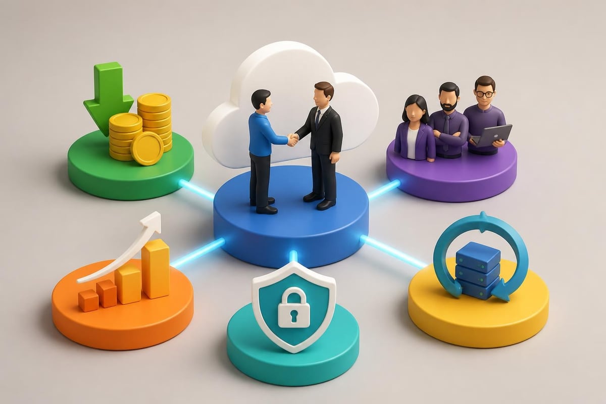 Benefits of managed IT outsourcing