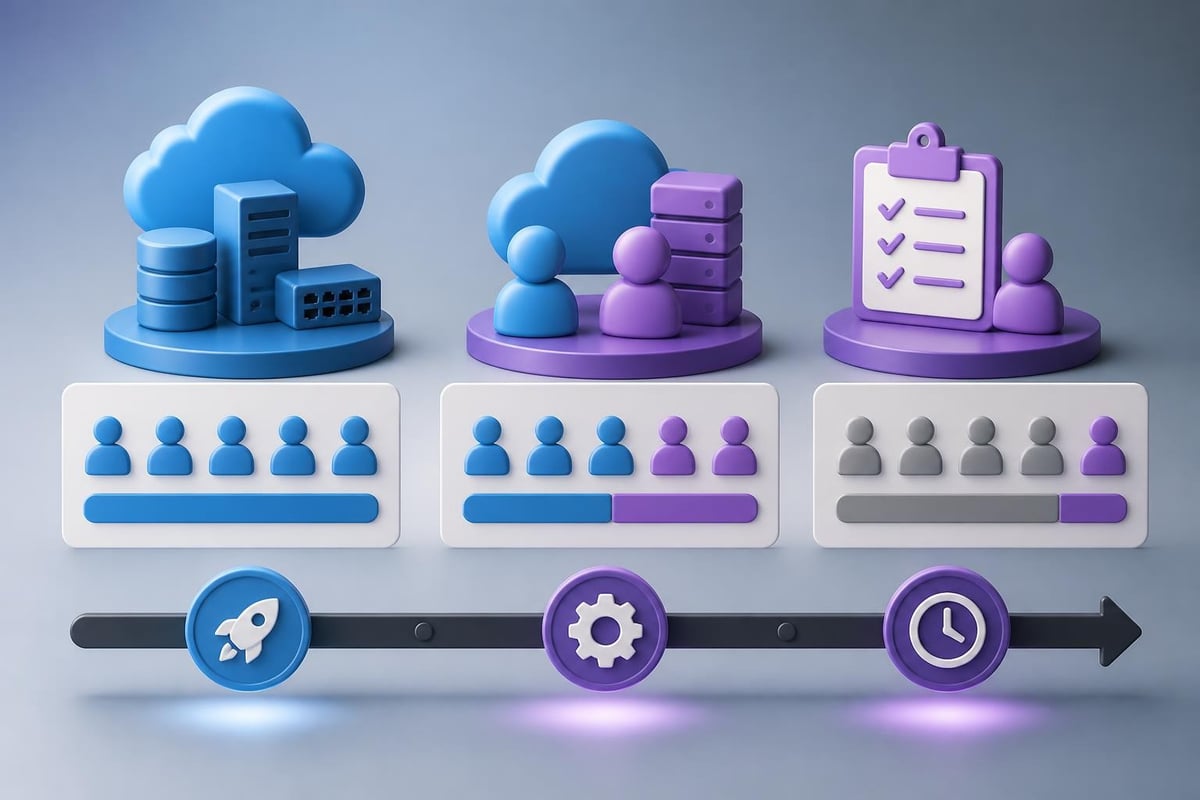Managed IT outsourcing models