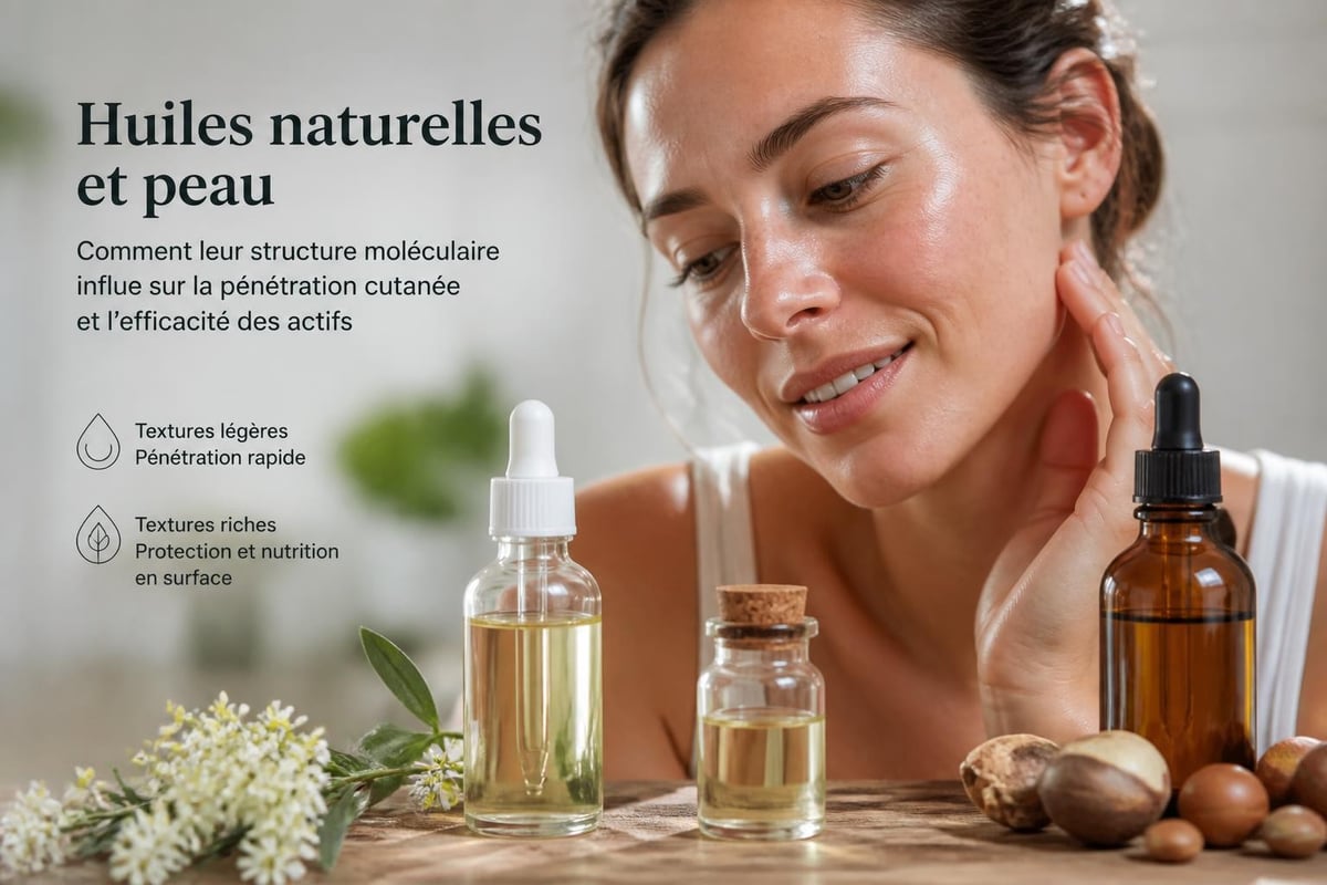 Absorption d'huile visage naturelle