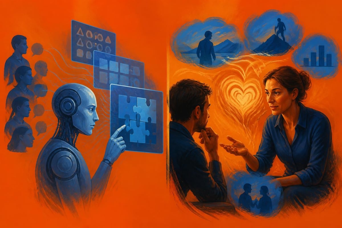 AI coaching personalization versus human coaching depth