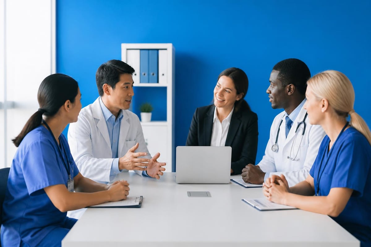 Medical group organizational structure
