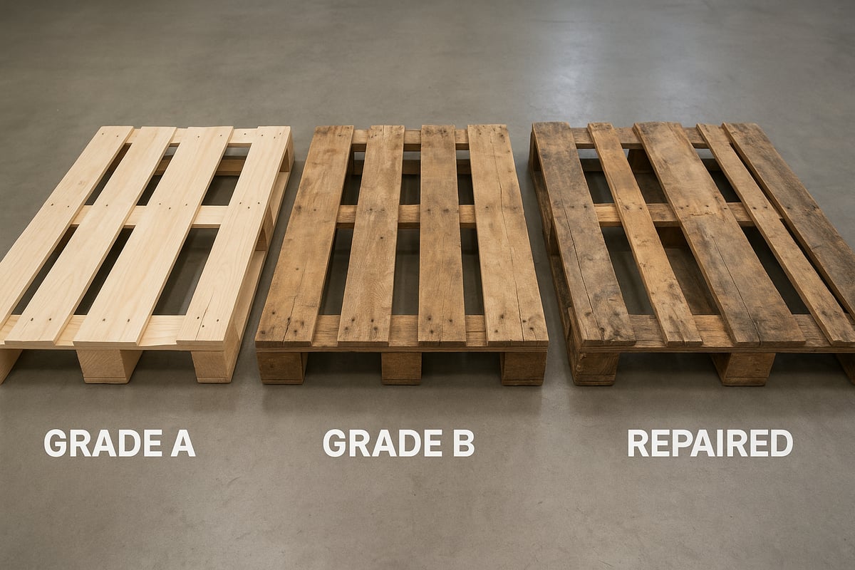 Pallet Grades and Conditions: What Buyers Need to Know
