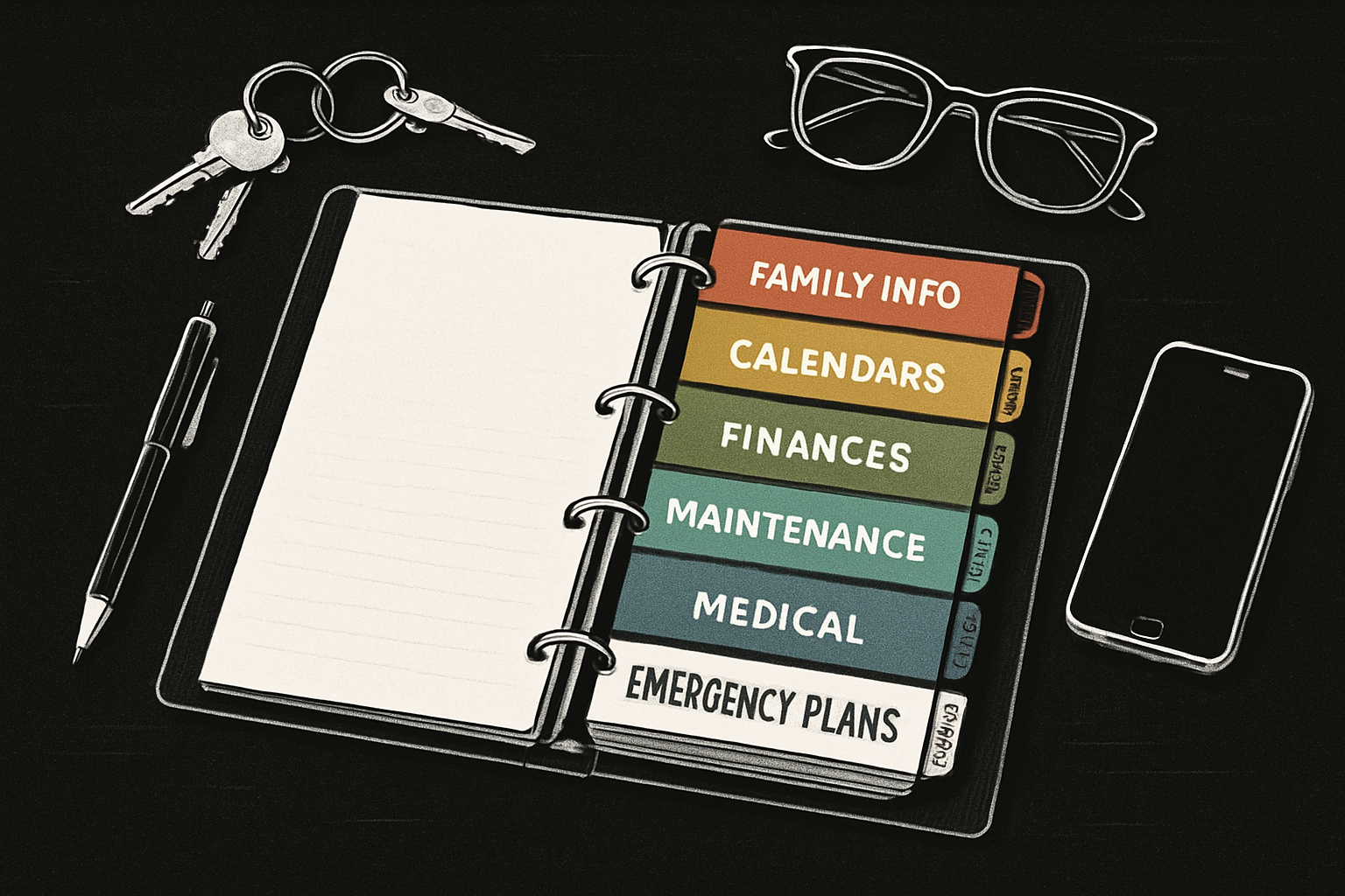 Essential Sections Every Home Organization Binder Should Include