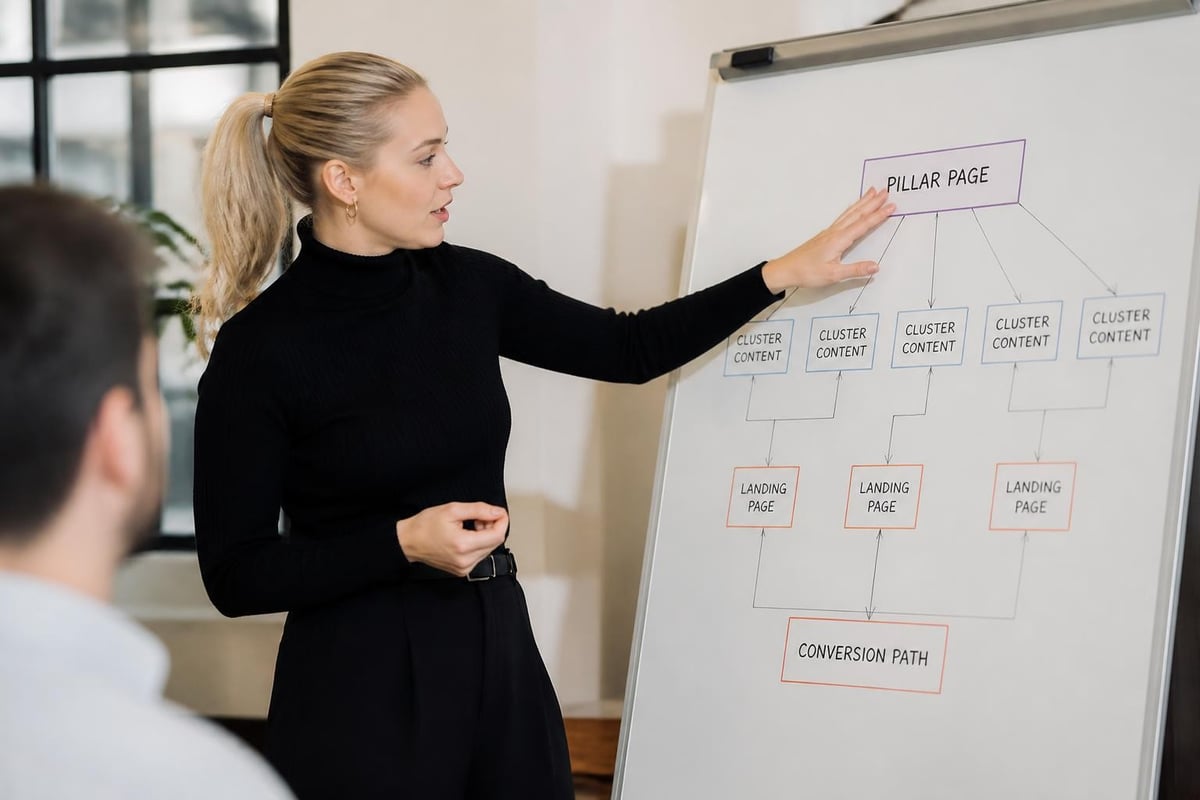 Content architecture diagram