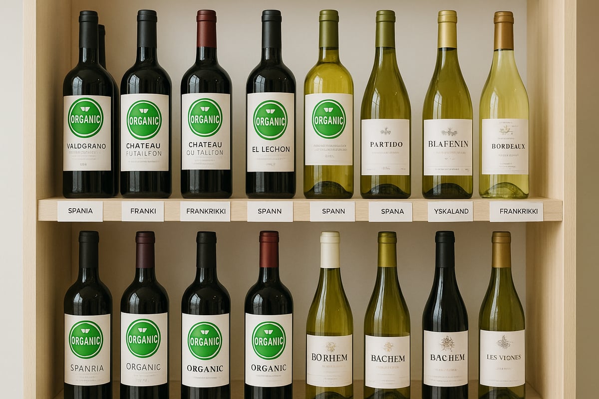 Ífræn vín á Íslandi: Markaður og þróun