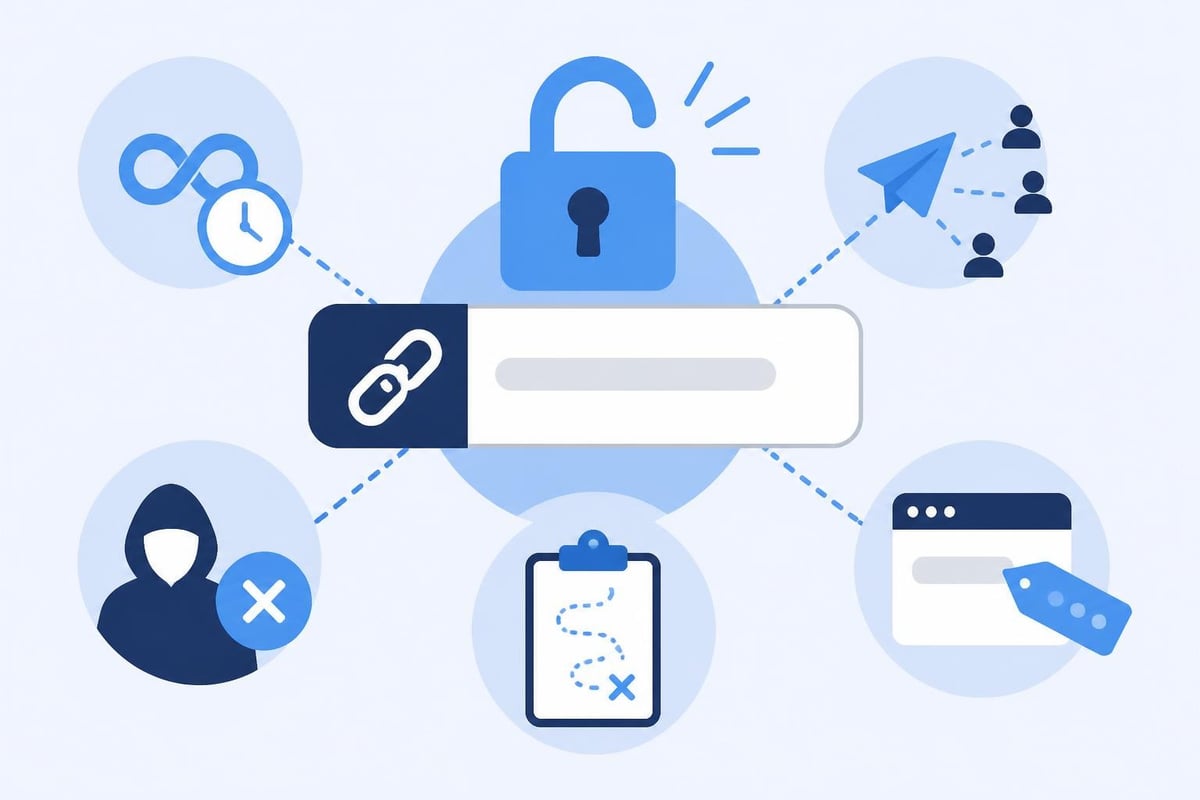 Link security vulnerability points