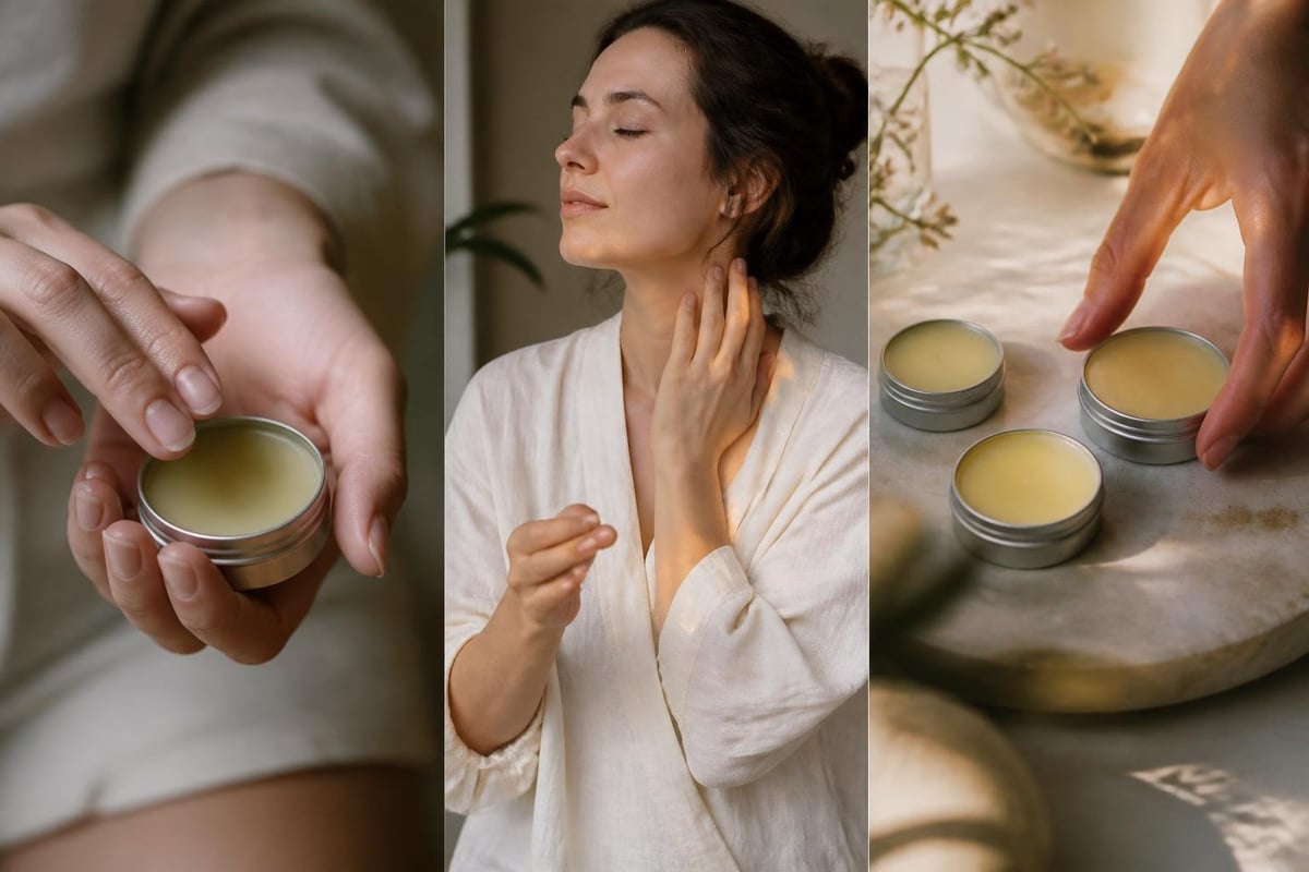 Creme Parfum Anwendung