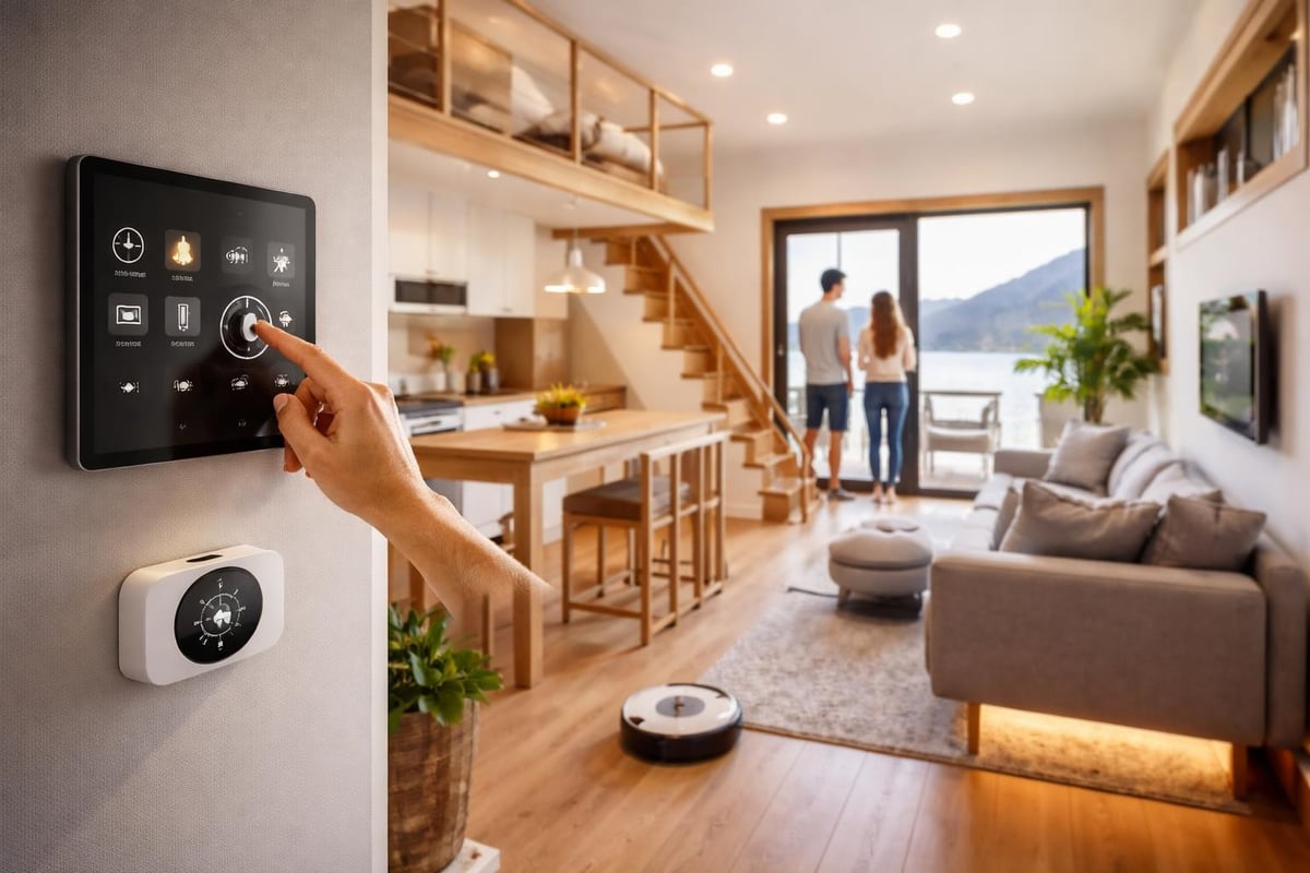 Modern small house features