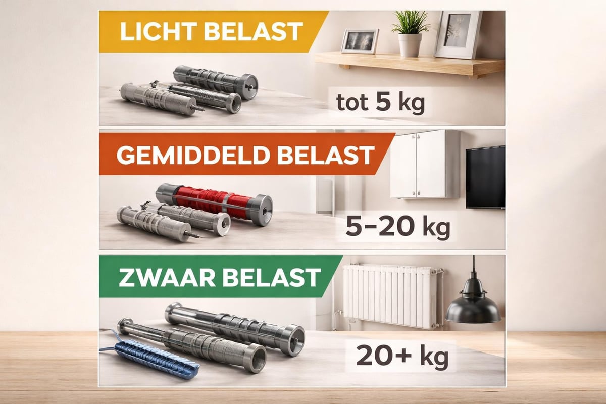 Belastingscategorieën voor pluggen