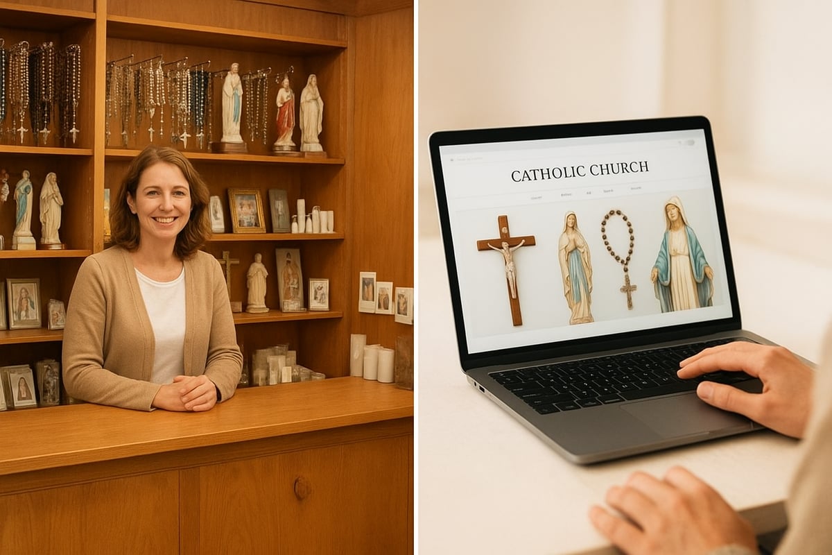 Shopping Catholic: Online vs. Local Catholic Church Stores