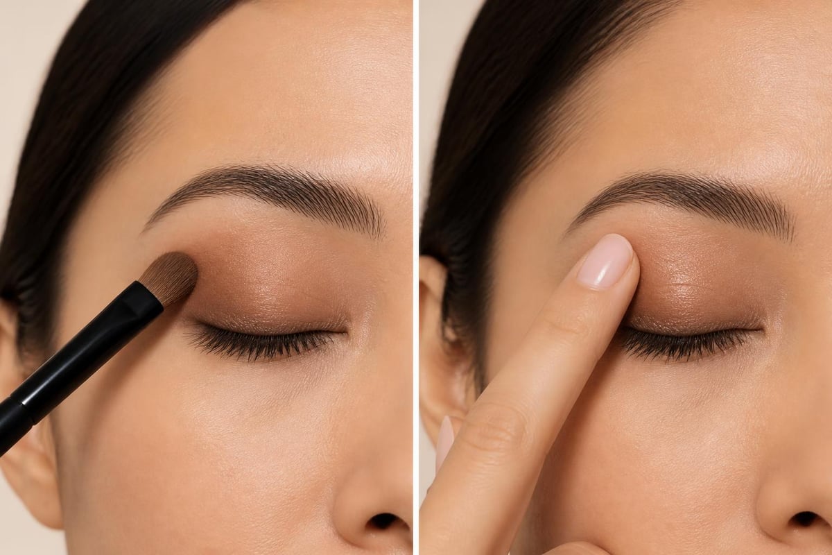Eyeshadow application techniques