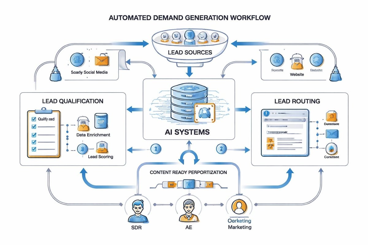 AI marketing automation workflow