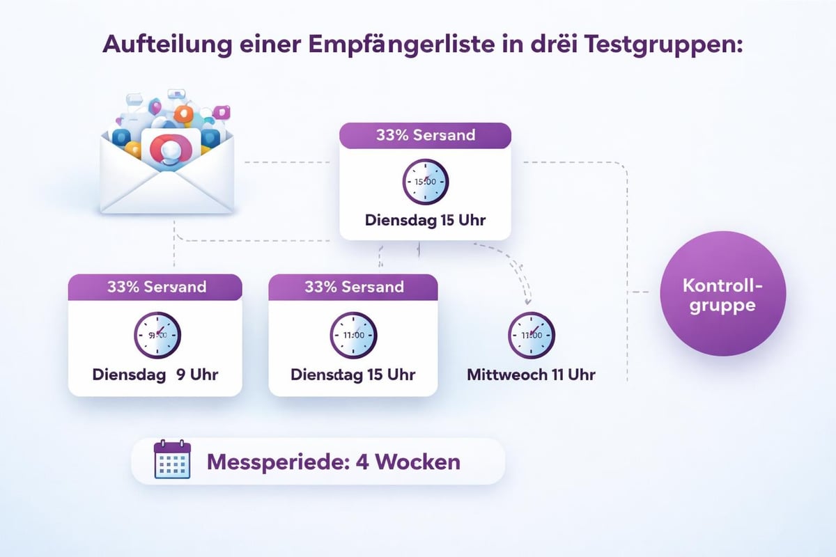 Testgruppen-Konfiguration