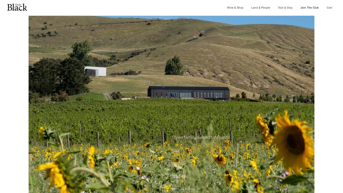 7 Unmissable North Canterbury Winery Experiences for 2026 - Wine and Food Pairing Lunches at Black Estate