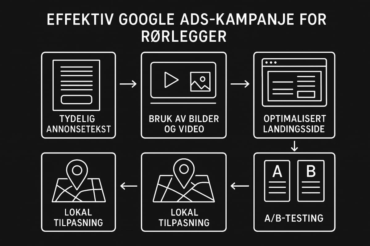 Slik lager du effektive annonser for rørleggertjenester