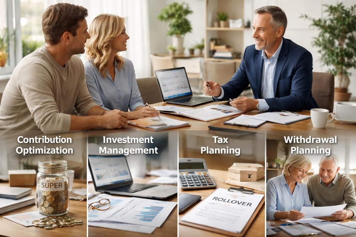 Superannuation advisor services overview