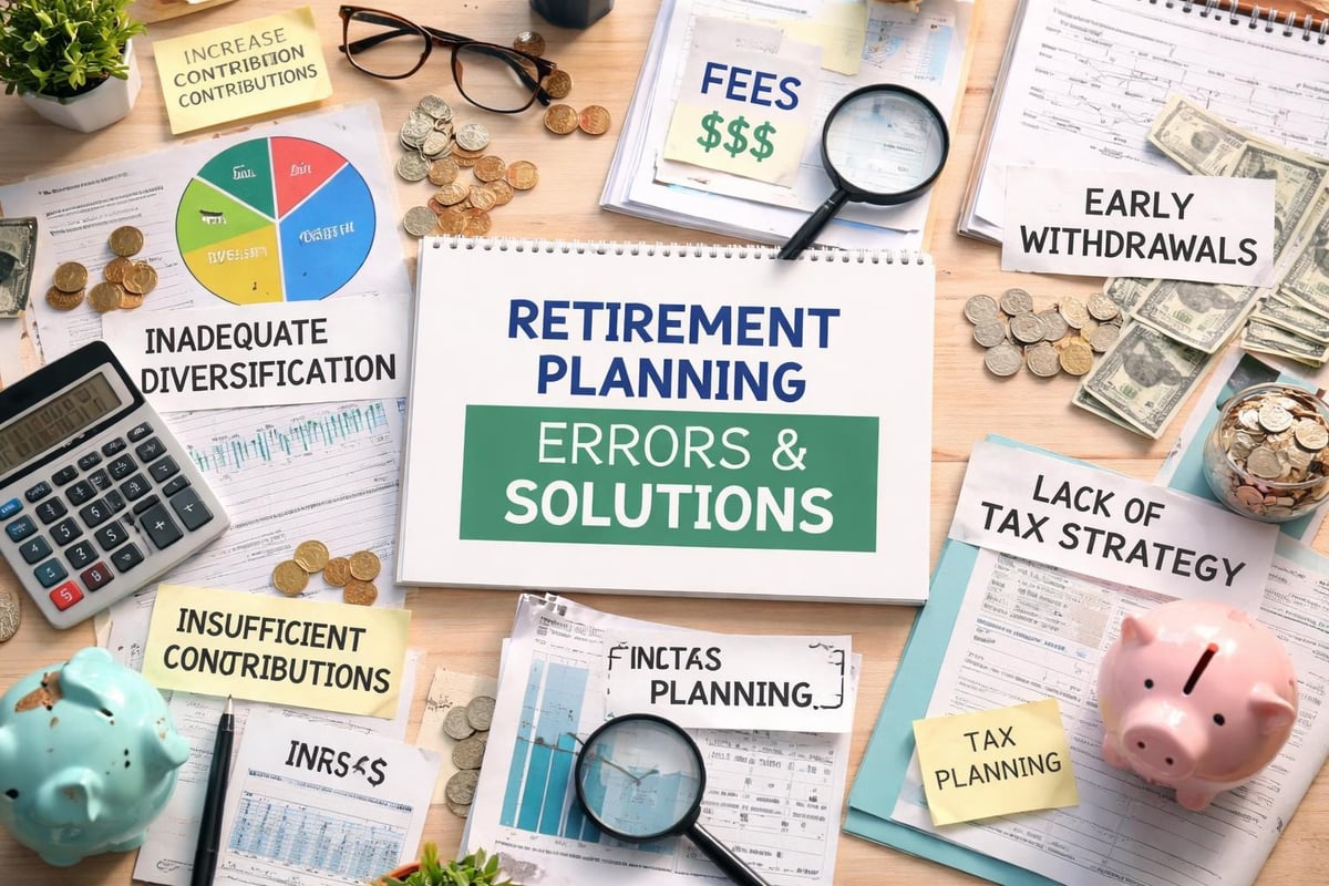 Common retirement planning mistakes