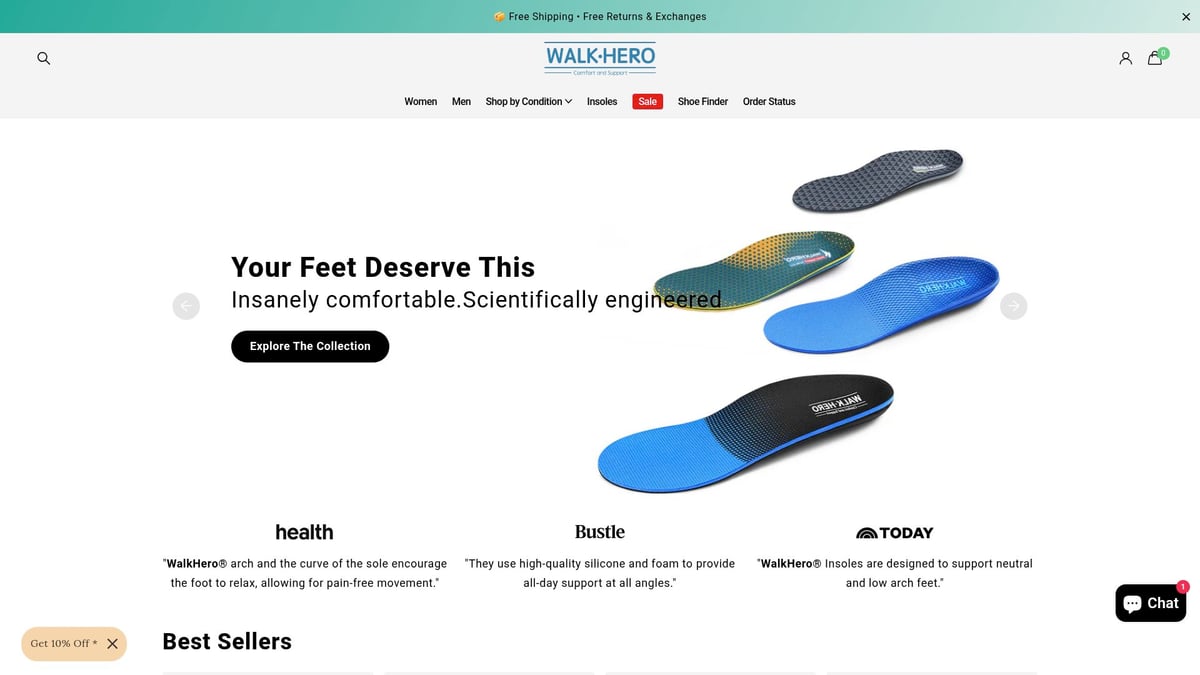 9 Essential Pads for Feet to Try in 2025 - Walk Hero Plantar Fasciitis Insoles