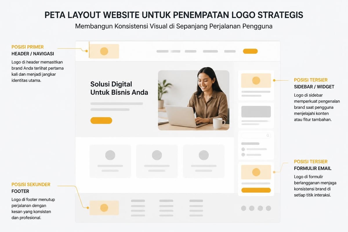 Logo placement zones