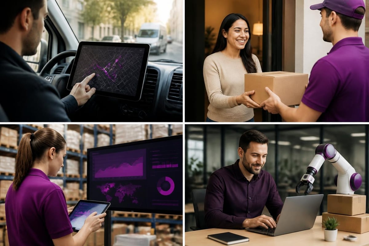 AI logistics benefits framework