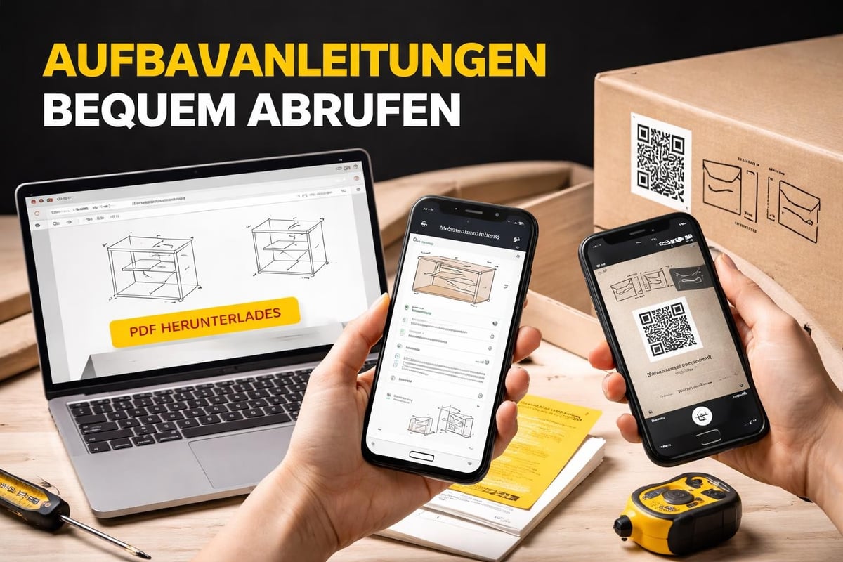 Digitale IKEA Montageanleitungen