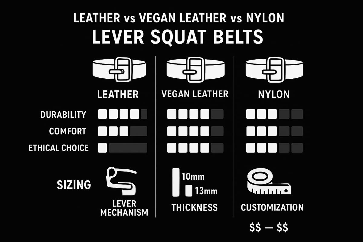 How to Choose the Right Lever Squat Belt in 2026