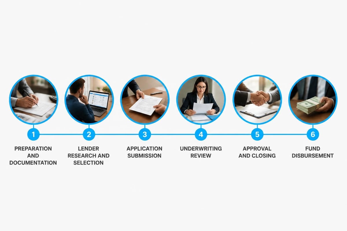 Restaurant loan application process steps