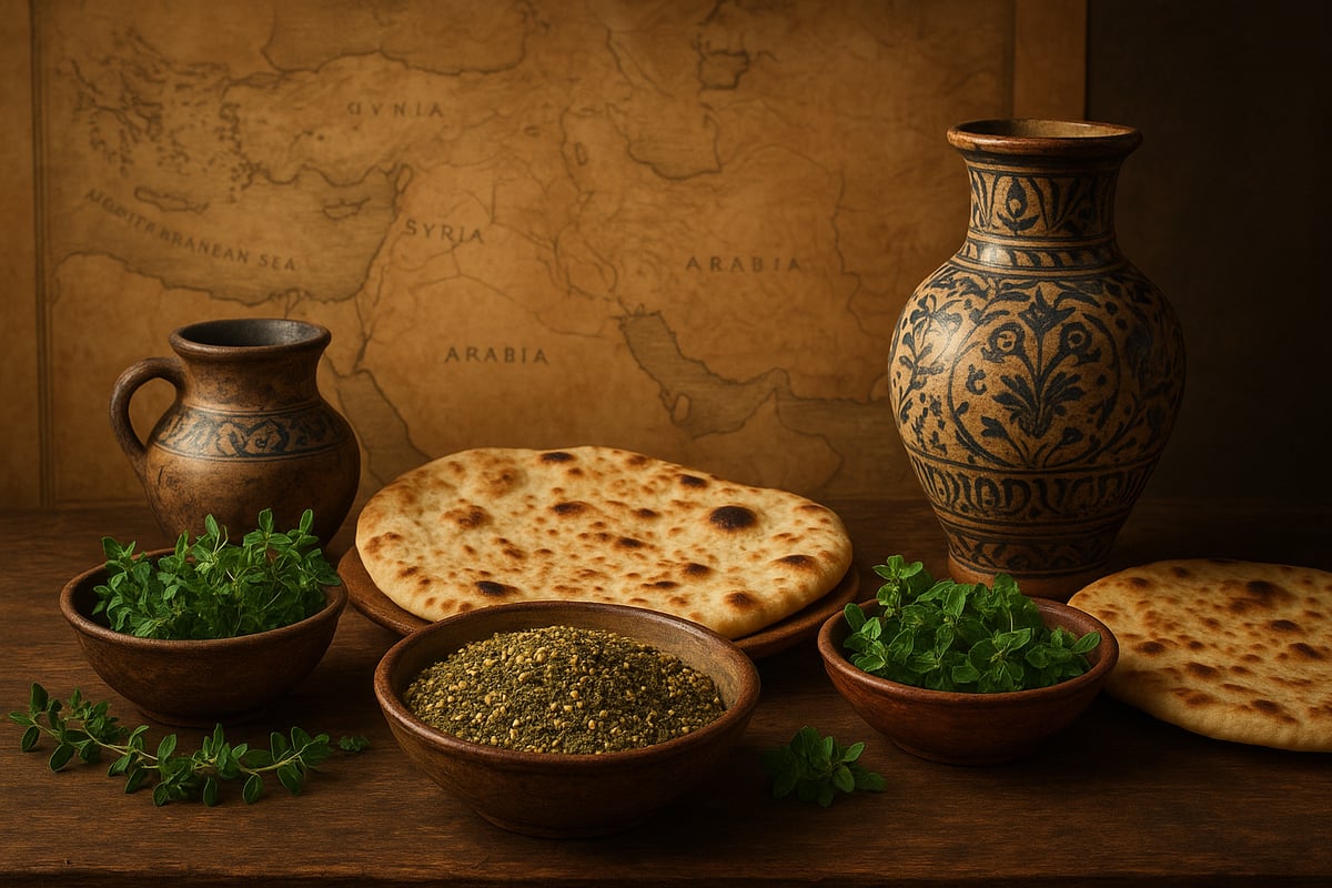 Origines et histoire du zaatar